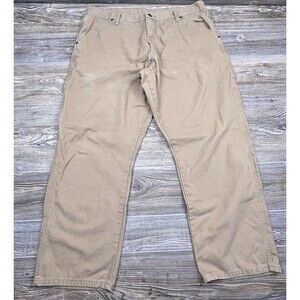 Wrangler Pants Mens 38x29 Carpenter Workwear Utility Pockets #94LSWAO
